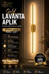 VOXIFY Lavanta Aplik – Gold | 2'li Set