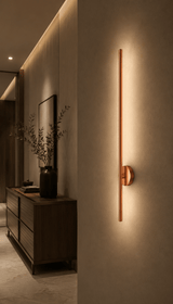Rose Gold Kasa Lavanta Aplik 2 Adet Duvar Dekorasyon Aydınlatması Şık Ambiyans 12w Gün Işığı ELEKTRİKLİ - Voxify