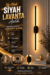 VOXIFY Lavanta Aplik – Siyah | 2'li Set