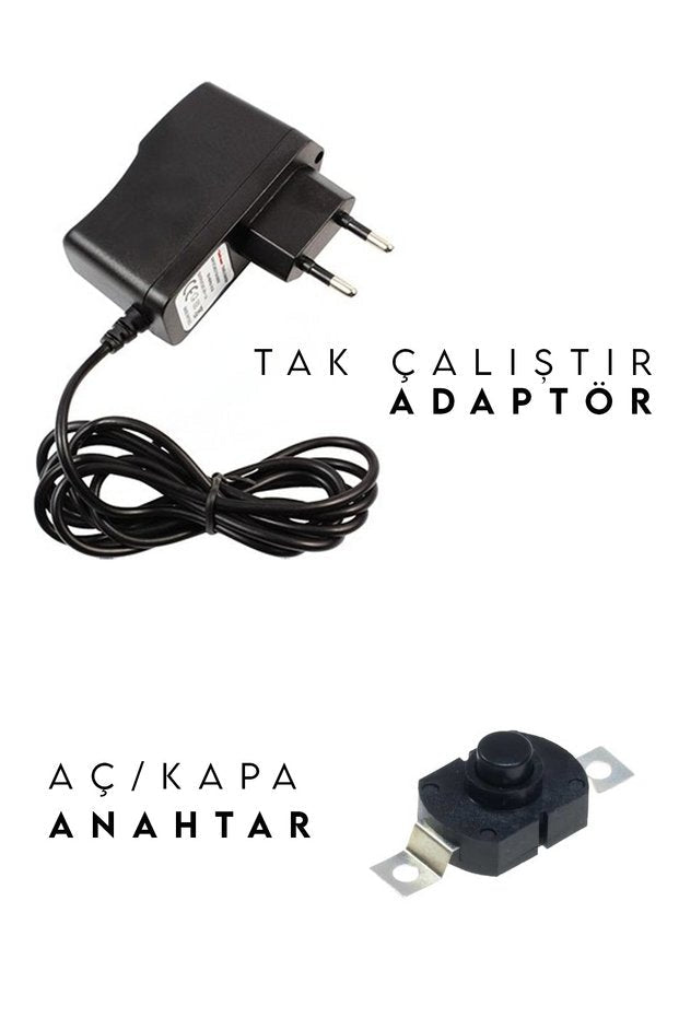 VOXIFY Adaptörlü Şerit LED – Gün Işığı / Beyaz - Voxify